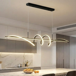 Lustre Moderno De Controle Remoto 110V-220V Dourado 75cm 3 Cores Pendentes Vários Modelos Para Sala De Estar
