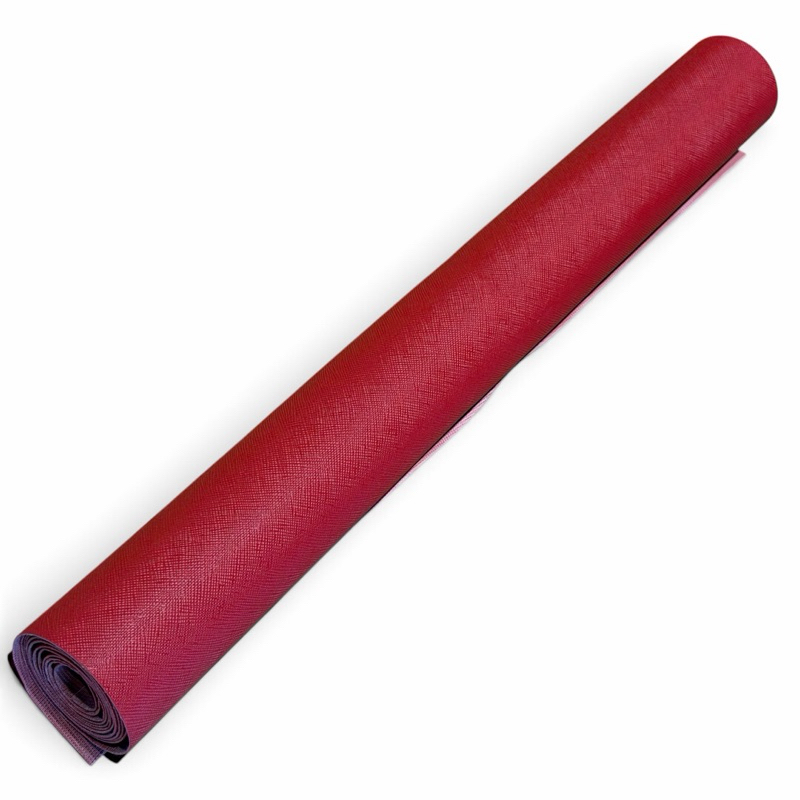 Couro Sintético Saffiano (PRADAS) 0,8mm 50cm x 1,40m para Bolsas, costuras e artesanatos em geral