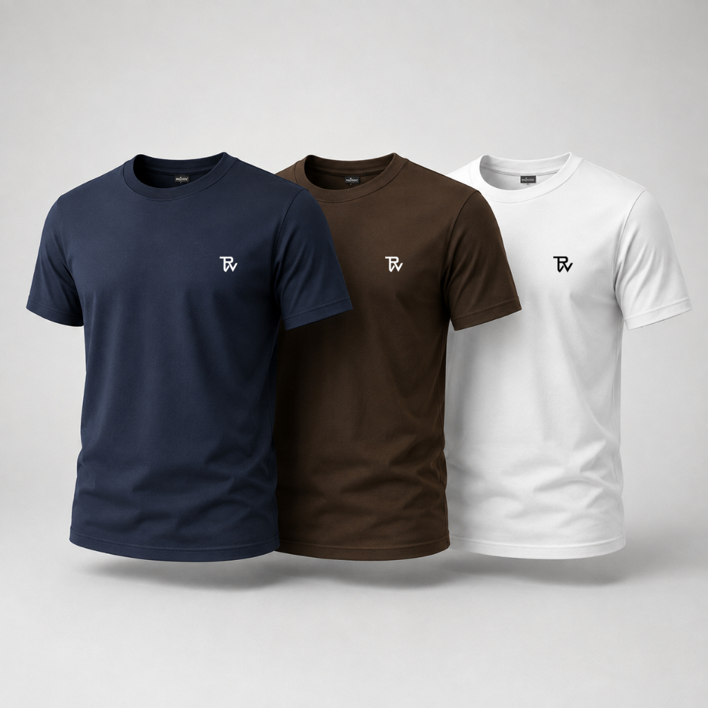 Kit 3 Camisetas Masculinas Moda Country 100% Algodão