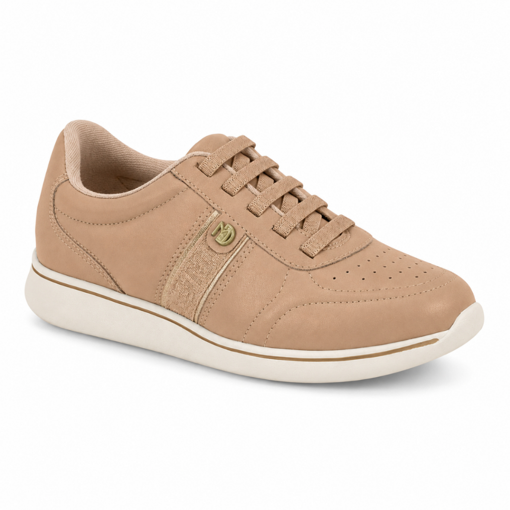 Tênis Feminino Modare Casual Confortável Original com Palmilha Macia e Solado Antiderrapante