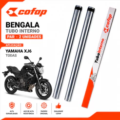 Par Bengala Tubo Interno Yamaha Xj6 Xj6n Cofap Original