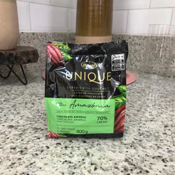 Chocolate em Gotas 70% Cacau Amargo Amazônia - Unique - 400g - 01 Unidade - Harald - Rizzo