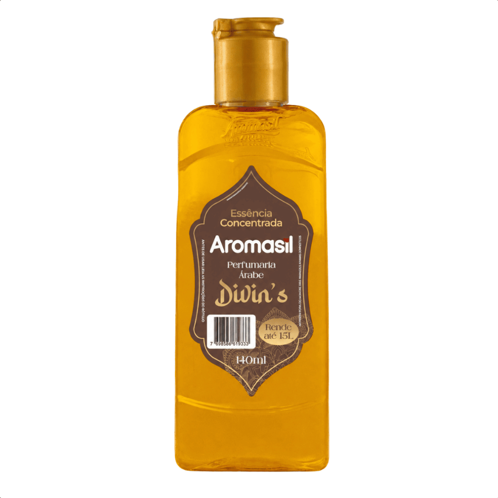 Essência Concentrada Aromasil Divin's 140ml Perfumaria Árabe para Aromatizar Ambientes