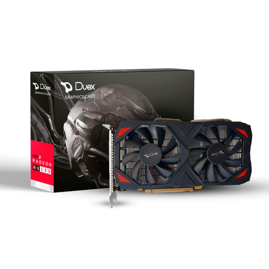 Placa De Vídeo Amd Radeon Dx Rx580 8gb Gddr5 256bits Rx580-8gd5ha
