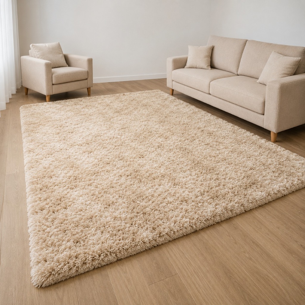 Tapete Felpudo Peludo 2,00 X 2,50 Grande Para Sala e Quarto Varias Cores