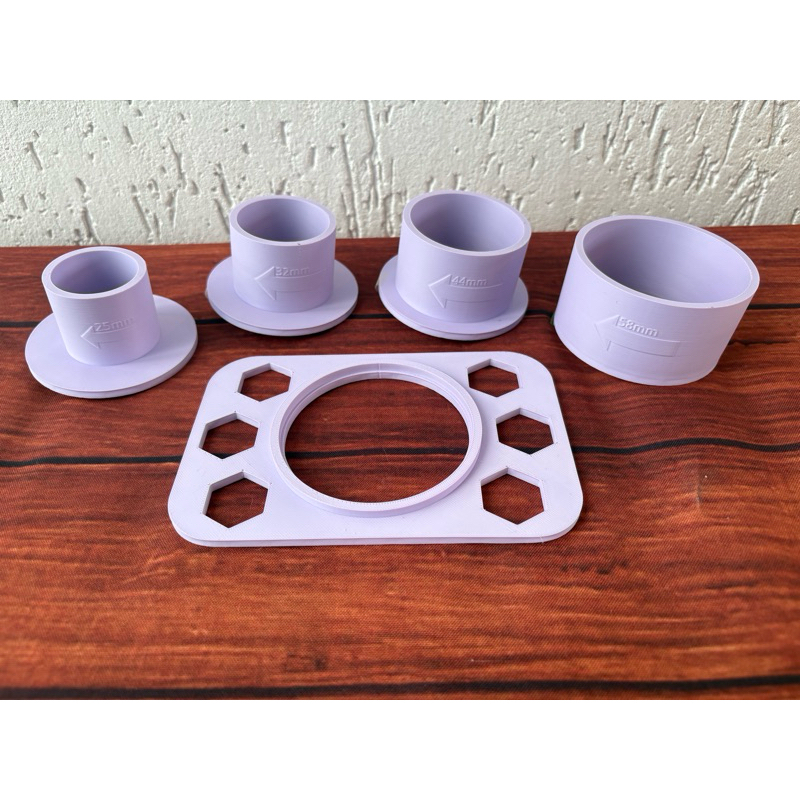 Cortador Circular Para Bottons Referente as Matrizes Kit 25 mm, 32mm, 44mm e 58mm — imagem 2 de 2
