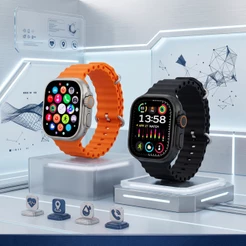Smartwatch 49mm 10 Ultra Plus Bluetooth Chamadas Tela HD Esportivo Compatível com Android e iPhone
