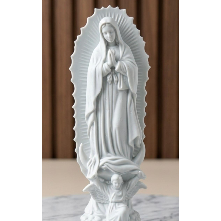 Nossa Senhora de Guadalupe / Impressão 3D /15cm / 20cm/ Decoração Católica Fé Presente Religioso