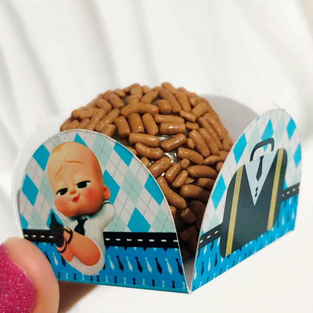 Forminha para Doces Poderoso Chefinho | Porta Brigadeiro e Beijinho | Personalizado Festa Infantil