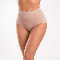 Calcinha Cinta Zero Barriga Cintura Alta Modeladora Microfibra Dilady