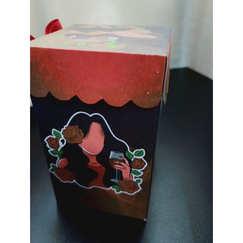 10 Caixinhas Retangular Personalizadas Pombo Gira/Lembrancinhas para Aniversário/Envio pré montada.