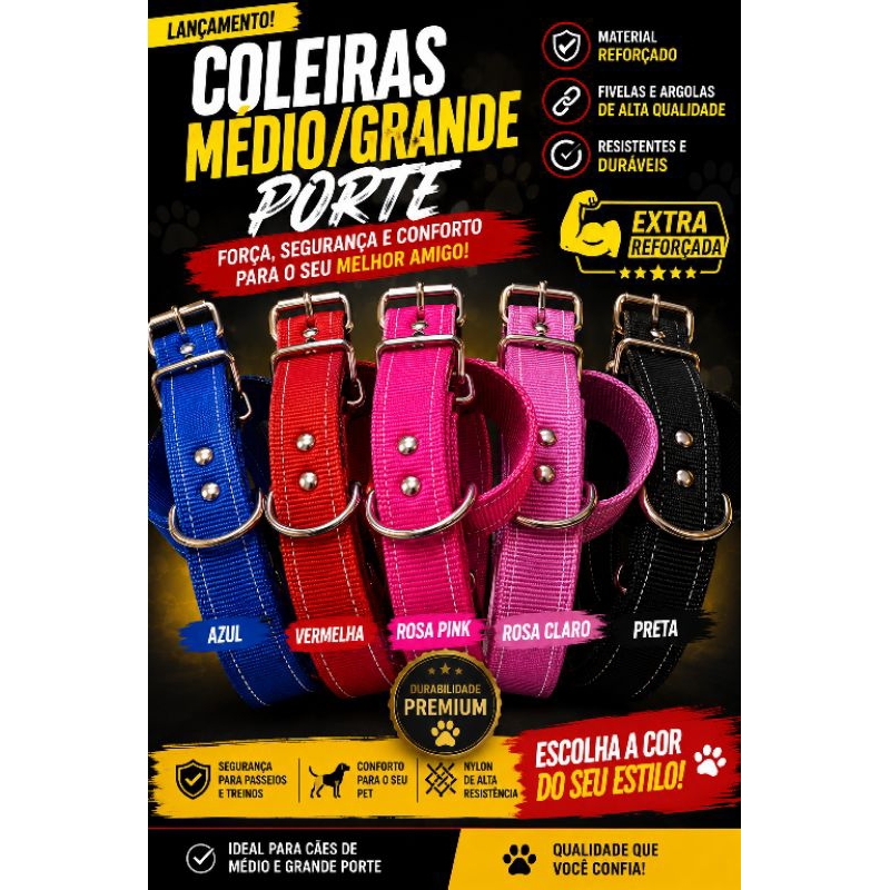coleira para cachorro grande