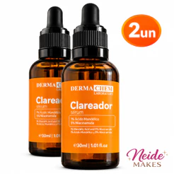 Kit 2 Sérum Clareador 30ml Dermachem Previne Sinais de Envelhecimento Precoce -Original