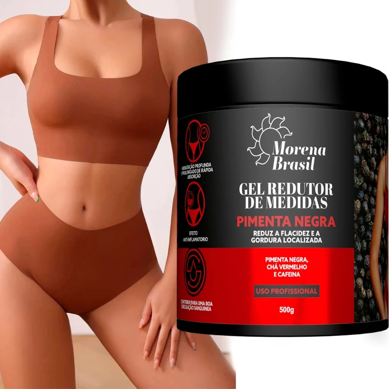 Gel Massageador Corporal Profissional 500g com Pimenta Negra — foto 5