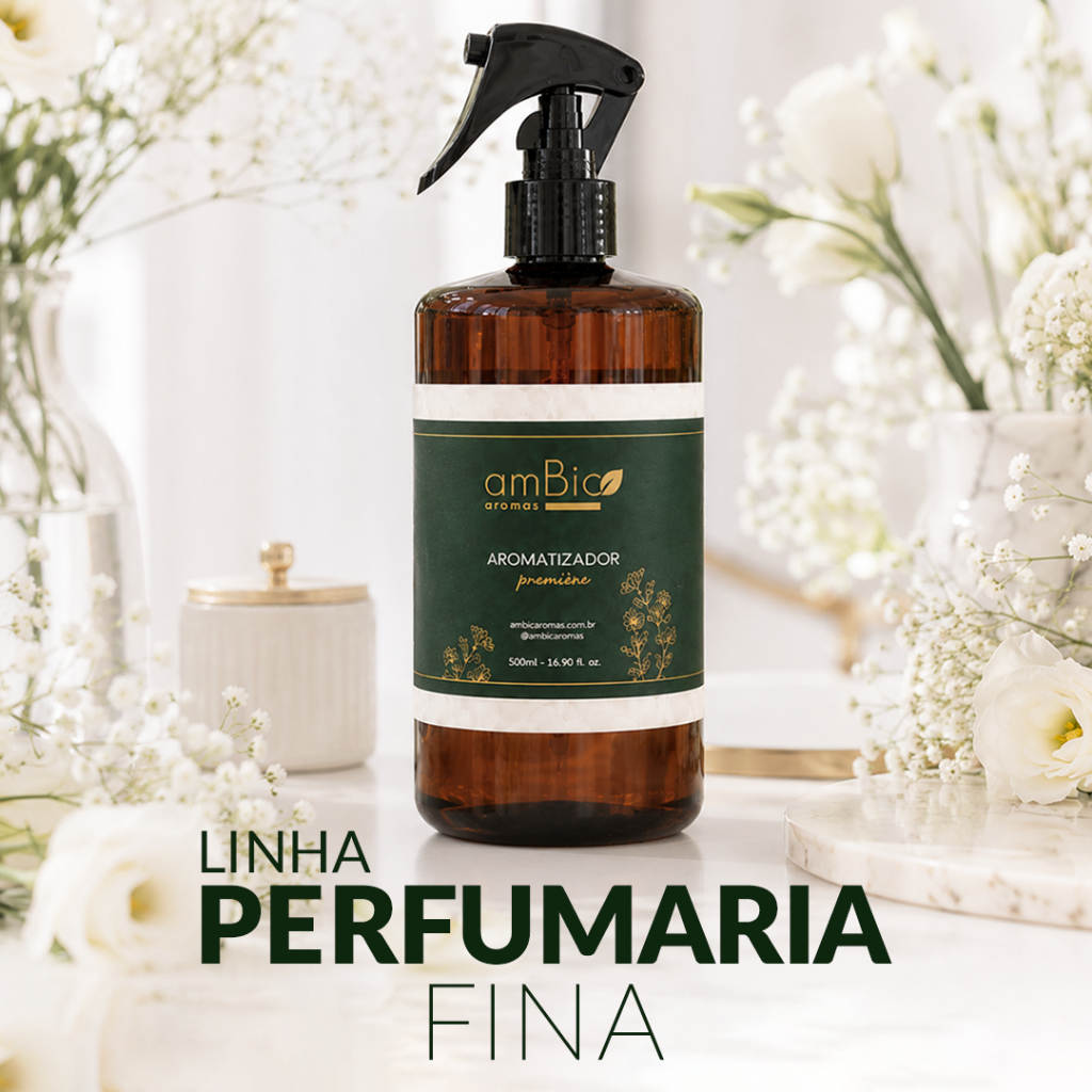 Perfumaria Fina Premium 500ml Aromatizador de Ambientes | Ambio Aromas