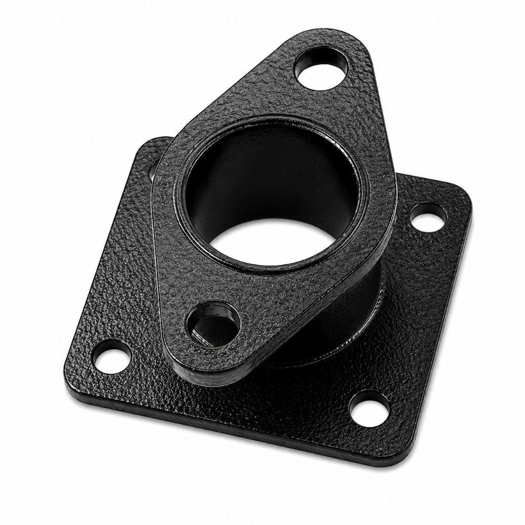 Flange adaptador para usar carburador do fusca no Peugeot 106 e Peugeot 205 — imagem 2 de 2