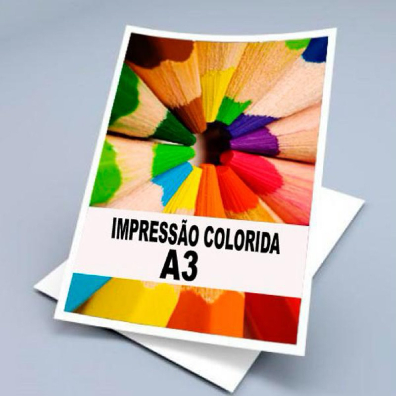 Impressão Cartaz Foto Papel Fotográfico Matte 130g A3 29,7x42