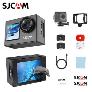 SJCAM SJ4000 Câmera de Ação Dual Screen 4K/30fps Ultra HD 170° Grande Angular 16MP para Ciclismo Mergulho e Vlogs