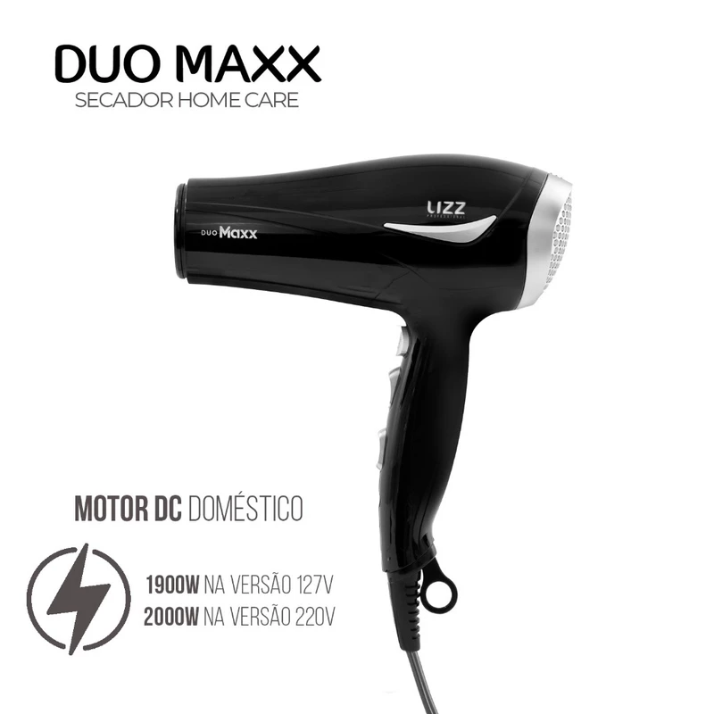 Secador de Cabelo Duo Maxx Lizz Pro 2000W Bivolt — foto 3