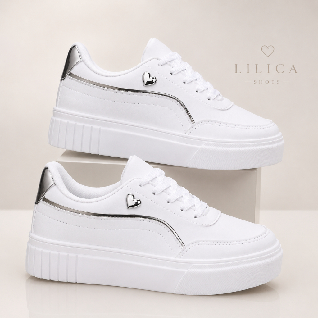 Tenis Feminino Casual Elegante Blogueira Confortavel Leve Macio Envio Rapido