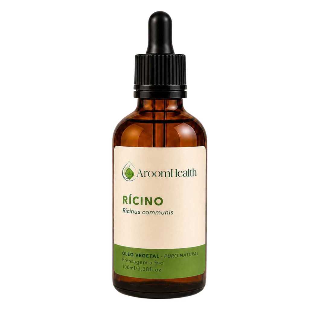 Óleo vegetal puro natural de Rícino 100 ml Cabelo e Pele
