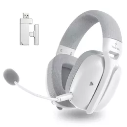 Fone De Ouvido Headset Gamer Sem Fio Wireless 2,4GHz Bluetooth Ultraleve Mintak Pro Titorion