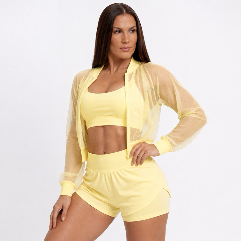 CONJUNTO FITNESS SHORT DUPLO PREMIUM