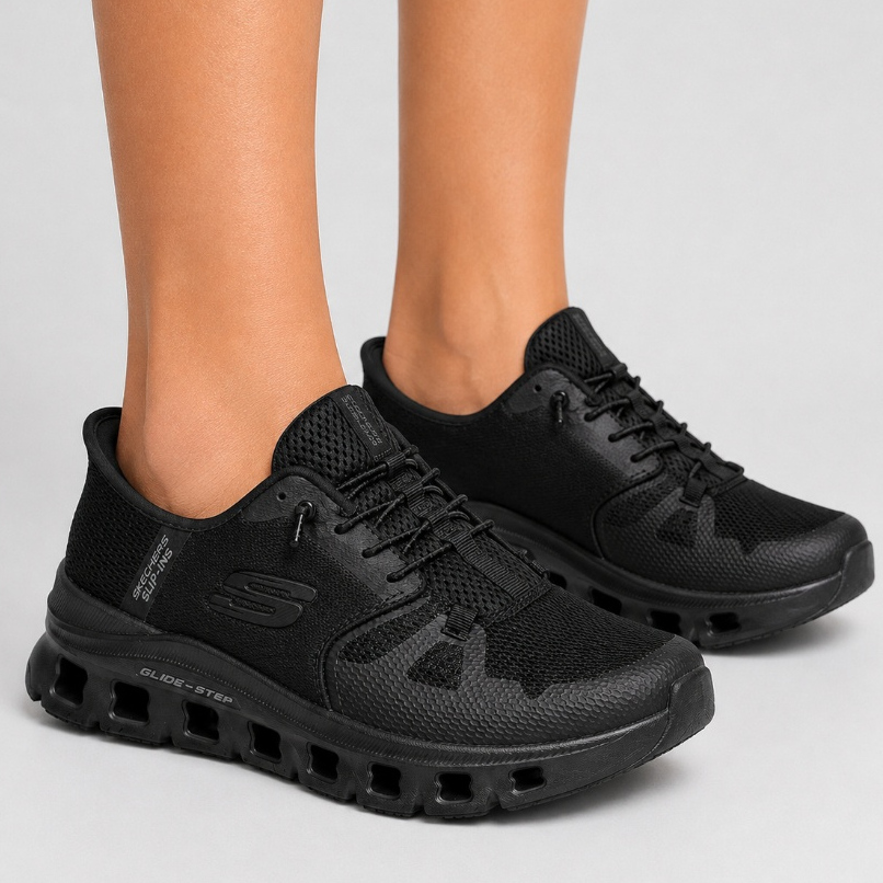 Tênis Masculino Skechers Glide-Step Pro Resistente Esportes Treino Academia Corrida