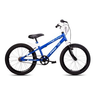 Bicicleta infantil aro 20 Pro-X Menino 6, 7, 8 anos Aro Aero Freio V-Brake Paralama