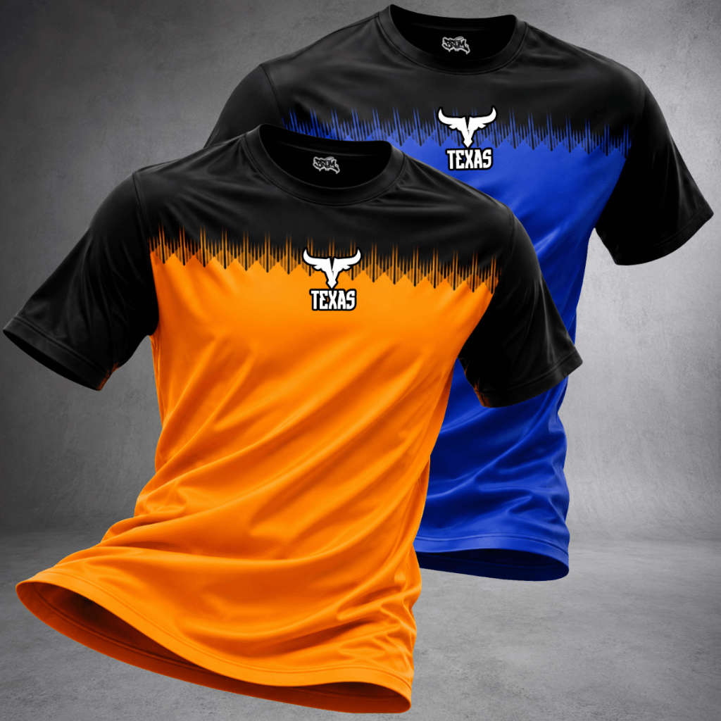 Kit 2 Camisetas Masculina Dry Fit Academia Treino Anti Suor Camisa Esportiva Musculação Fitness Corrida Gym