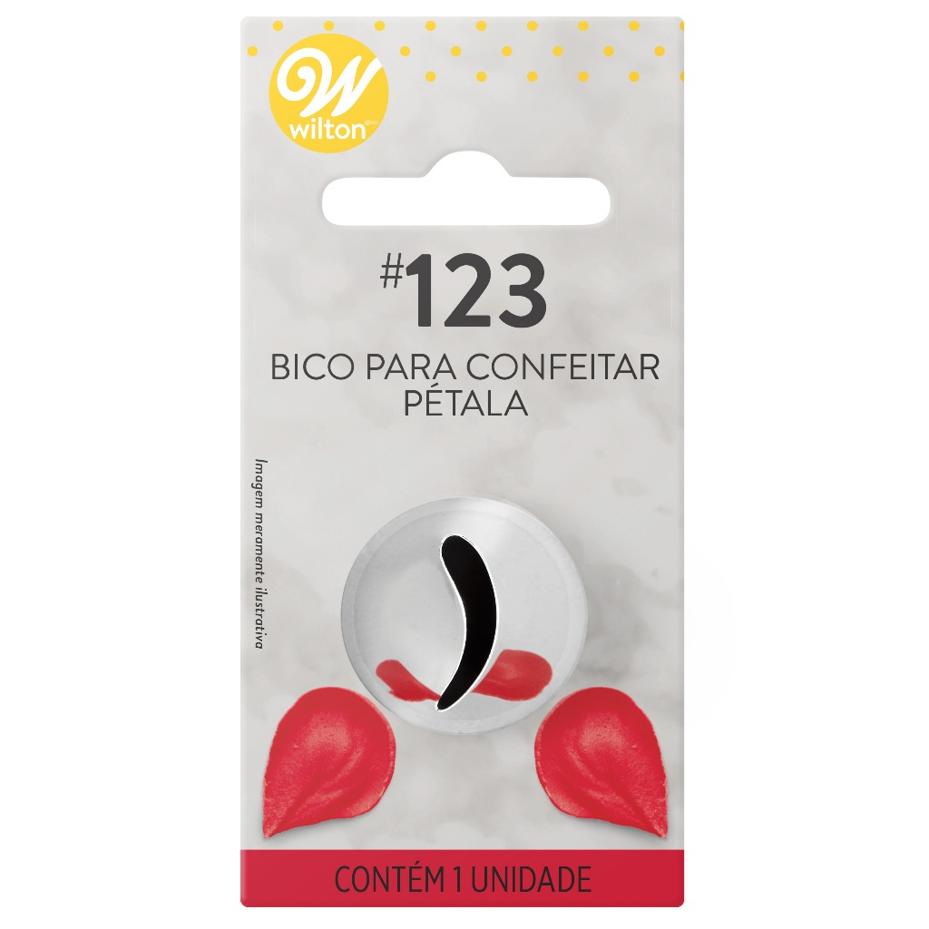 Bico De Confeitar 123 Pétala Wilton