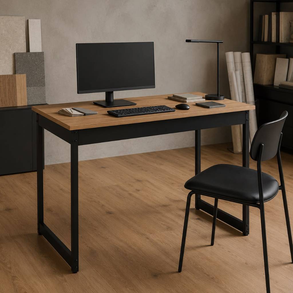 Mesa Space Compacta 90x39cm para Home Office e Estudos — imagem 2 de 2