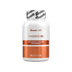 Magnésio 5x 60 Cápsulas Growth Supplements - Sem Sabor