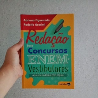 livro redação para concursos, Enem e vestibulares .usado