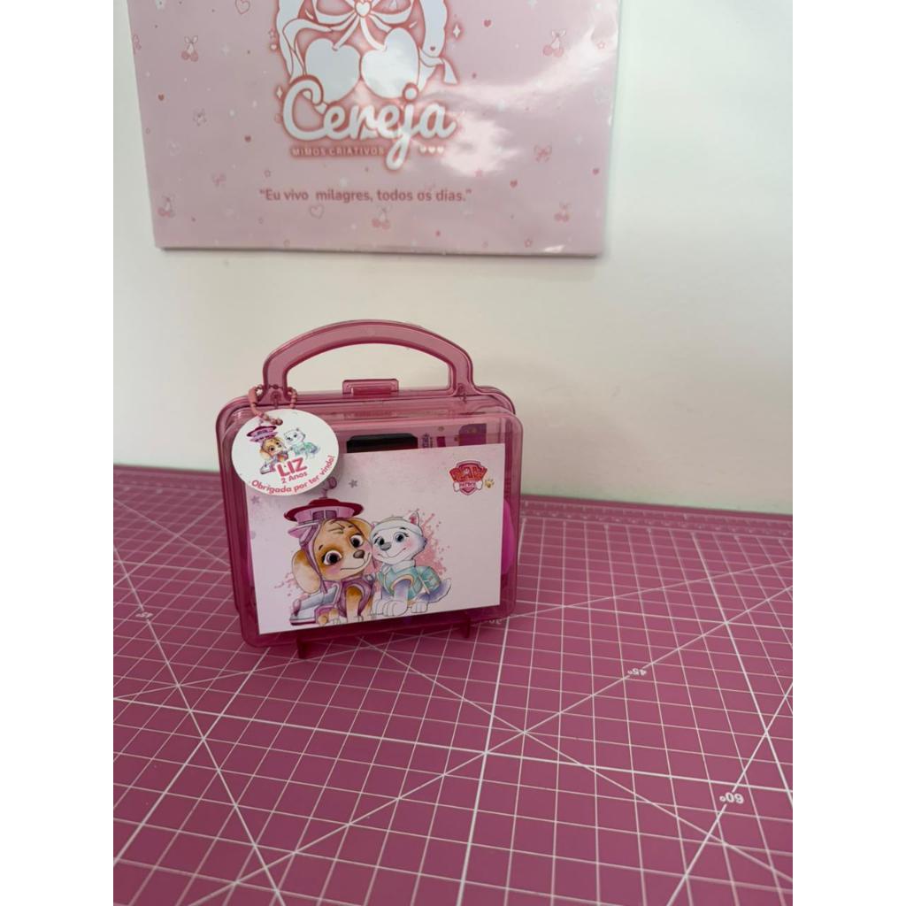 10 Maletinha Personalizada - (Fazemos Qualquer Tema) - Personalizado / Lembrancinha de Festa Infantil/Mimo/Personalizado
