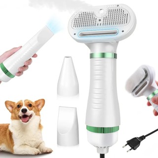 Escova Pet Secadora Elétrica para Secar e Remover Pelos de Gato e Cachorro Envio Rápido 100-220V