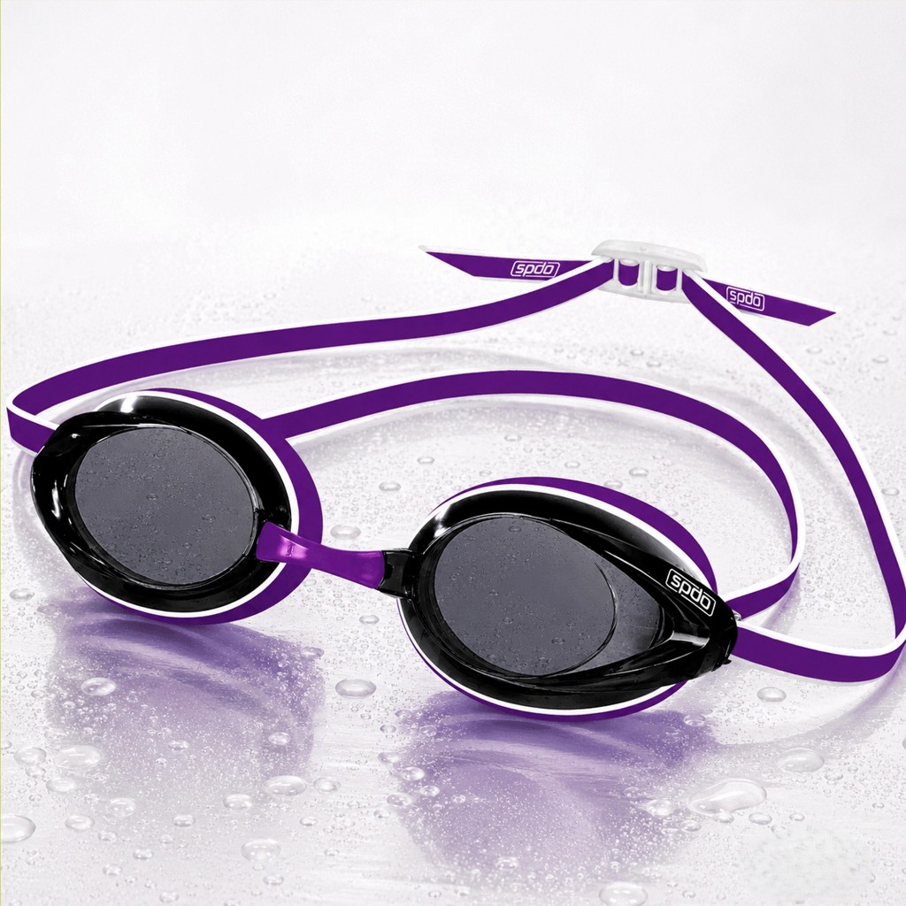 Óculos De Natação Adulto Champ Speedo Lentes Fumê - GRAPE FUME