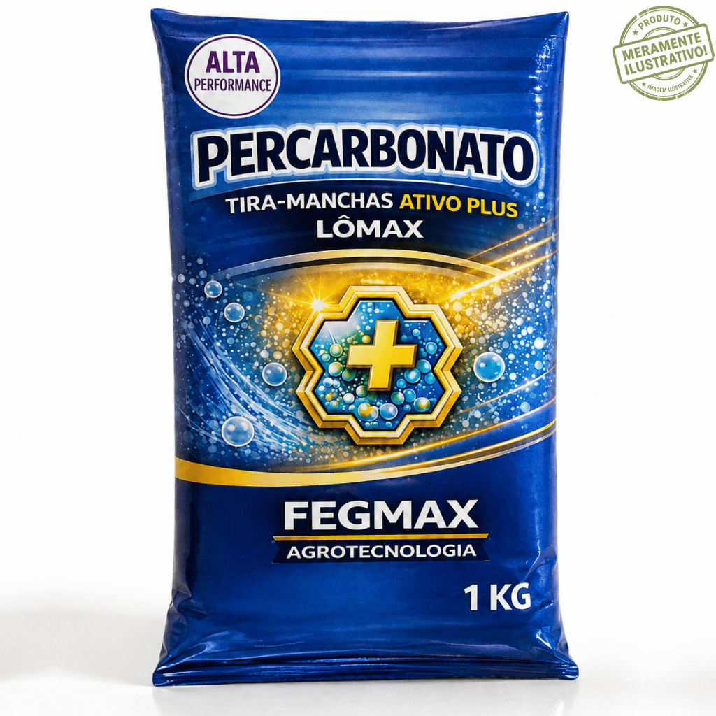 Percarbonato Tira-Manchas Ativo Plus Lômax Fegmax 1kg Original