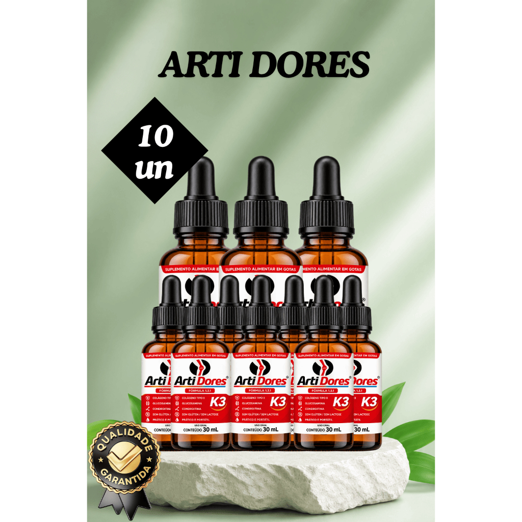 ARTIDORES 30ML LIQUIDO - SUPLEMENTO ALIMENTAR - LOJA OFICIAL