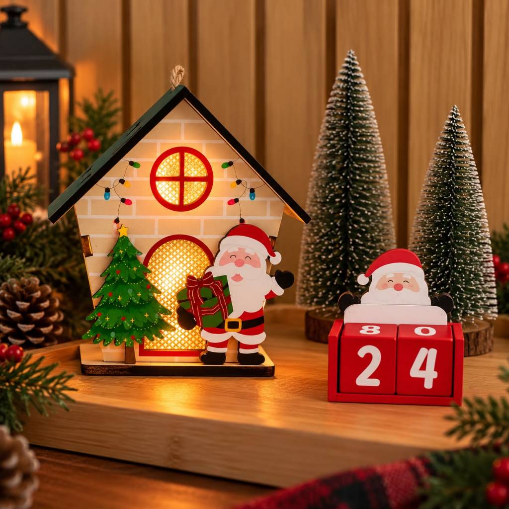 Decoração de Natal Calendário Natal