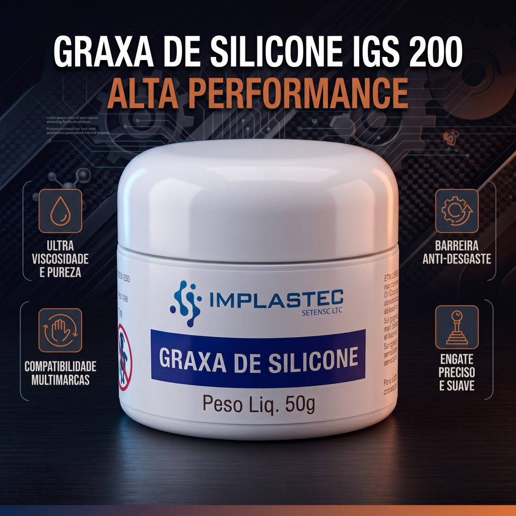 Graxa de Silicone Implastec IGS 200