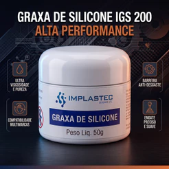 Graxa de Silicone Implastec IGS 200