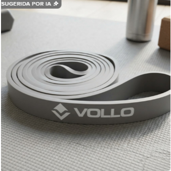 Super Band Leve Elástico Extensor para Treino e Fisio Cinza