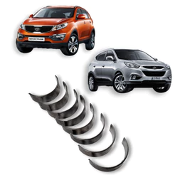 jogo de Bronzinas De Biela Ix35 Sportage 2.0 16v G4kd