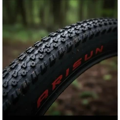 Pneu para Bicicleta Aro 26x1.95 H-5129 Preto (Com Arame / Cravo Médio) Arisun