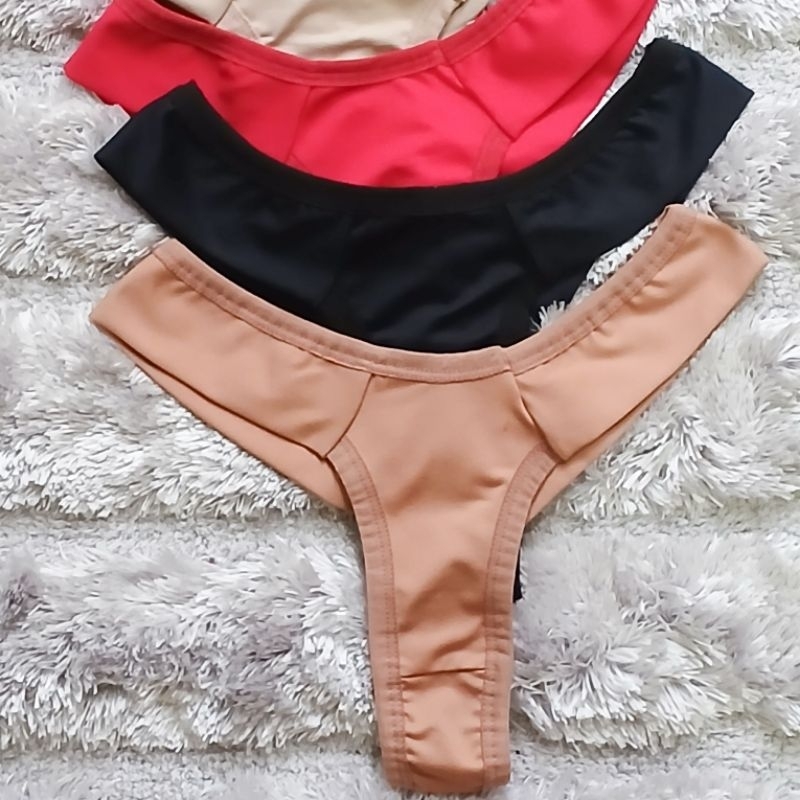 KIT C/5 CALCINHA EMPINA BUMBUM POLIAMIDA QUALIDADE E CONFORTO FORRO DE 100% ALGODÃO NÃO MARCA NA ROUPA
