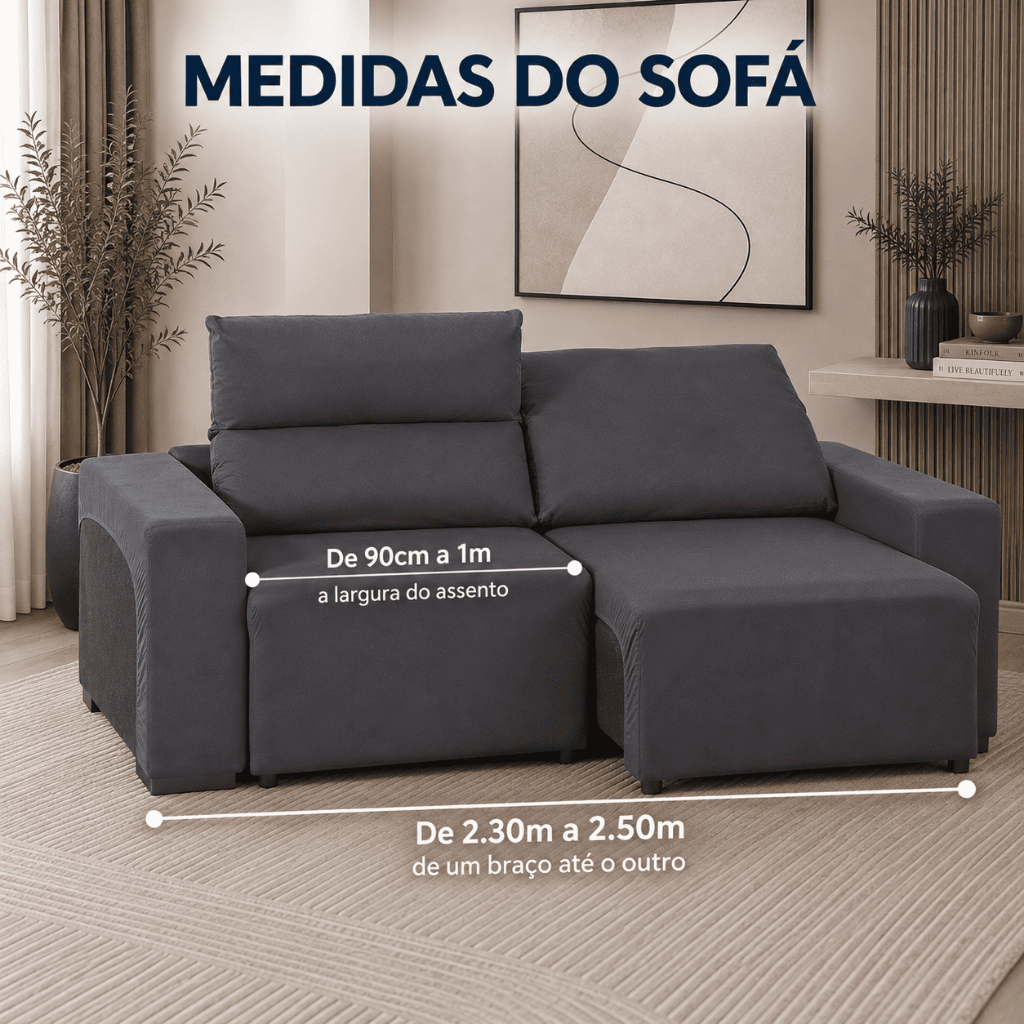 CAPA PROTETORA PARA SOFÁ RETRÁTIL DE 2 LUGARES MALHA GEL TAM 2,30 ATÉ 2,50 VÁRIAS CORES — imagem 2 de 2
