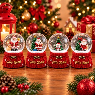 Globo de Neve Natalino - 50% OFF! 🎄
