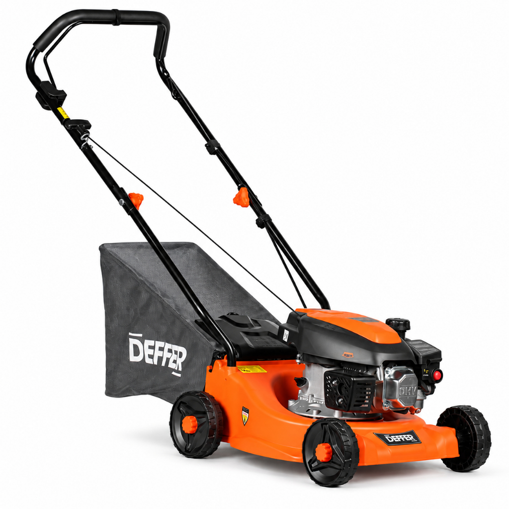 Cortador de Grama a Gasolina 16 polegadas 131cc Com Coletor 35L Deffer DFAG16M