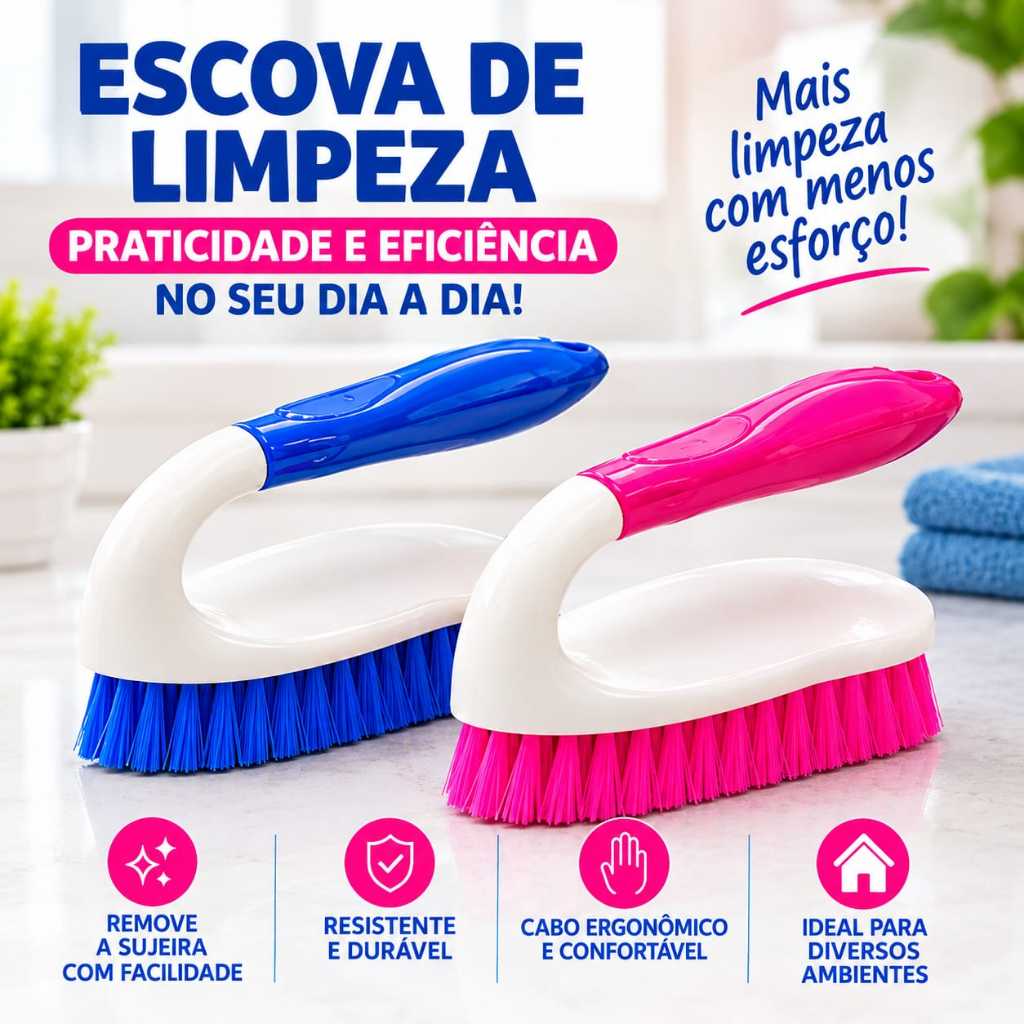 Escova Para Lavar Roupa - Monaliza